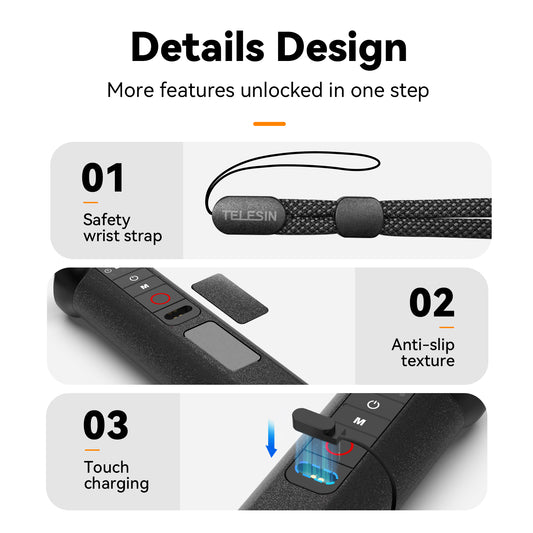 Telesin Onderwater Bobber met Remote voor GoPro - GoPro Onderwater-accessoires