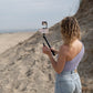Ulanzi ST-30 Telefoonhouder voor statief met selfie/vlog spiegel - Metaal - Telefoonhouders