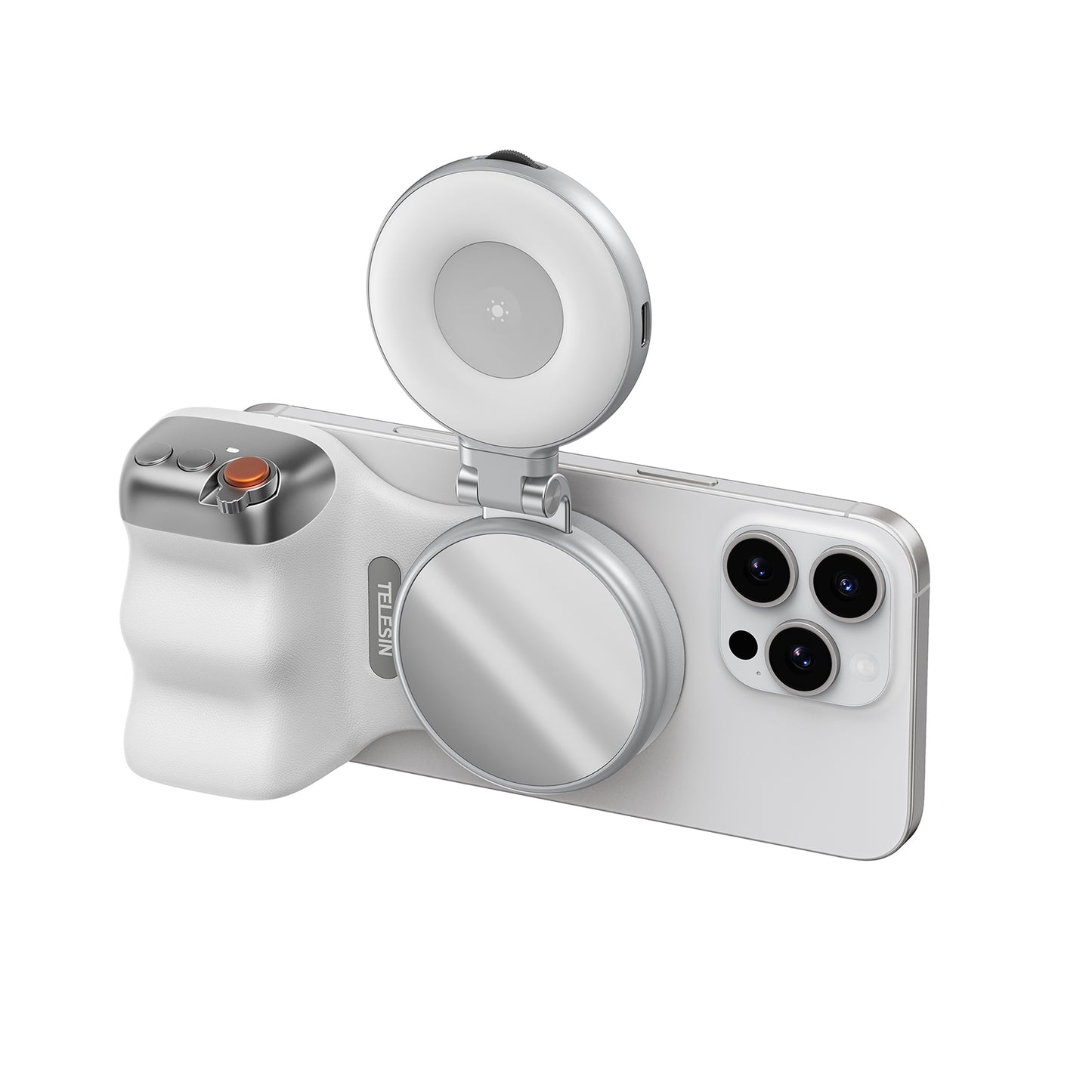 Telesin Fun Shot Magnetischer Griff 2 - Weiß