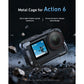 Telesin Metallkäfig für DJI Osmo Action 6 – Grau