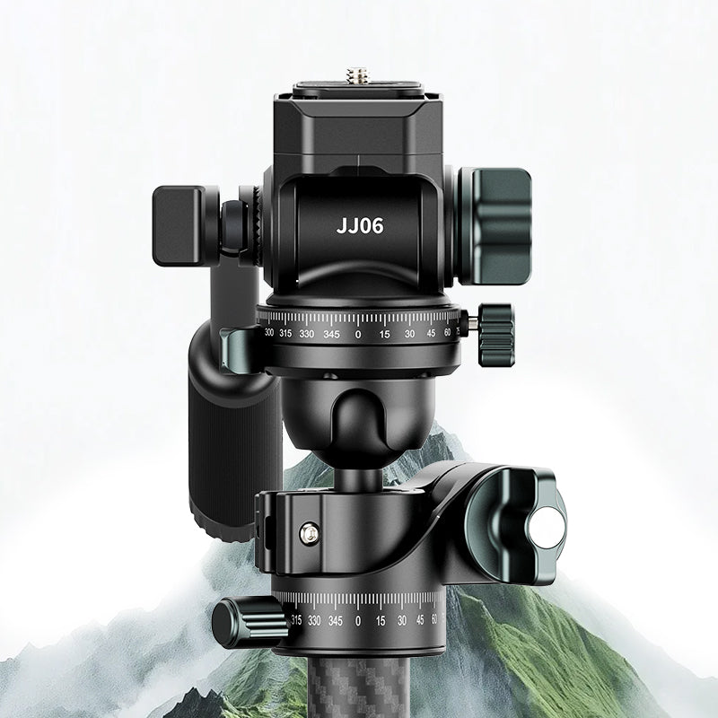 Ulanzi GlideGo JJ06 Video Tripod Carbon - Schwarz