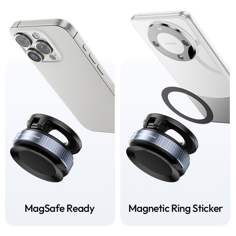 Ulanzi SK-25 MagMount Zuignap-houder voor smartphone - Magnetisch - Telefoonhouders