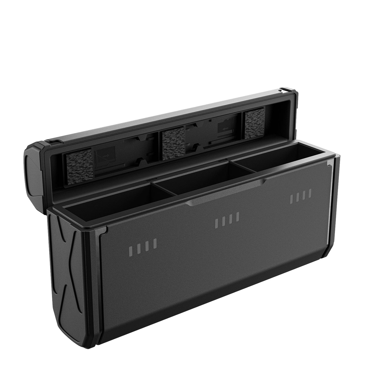 Telesin Pocket Triple Charging Case mit 2 Akkus – für GoPro 13
