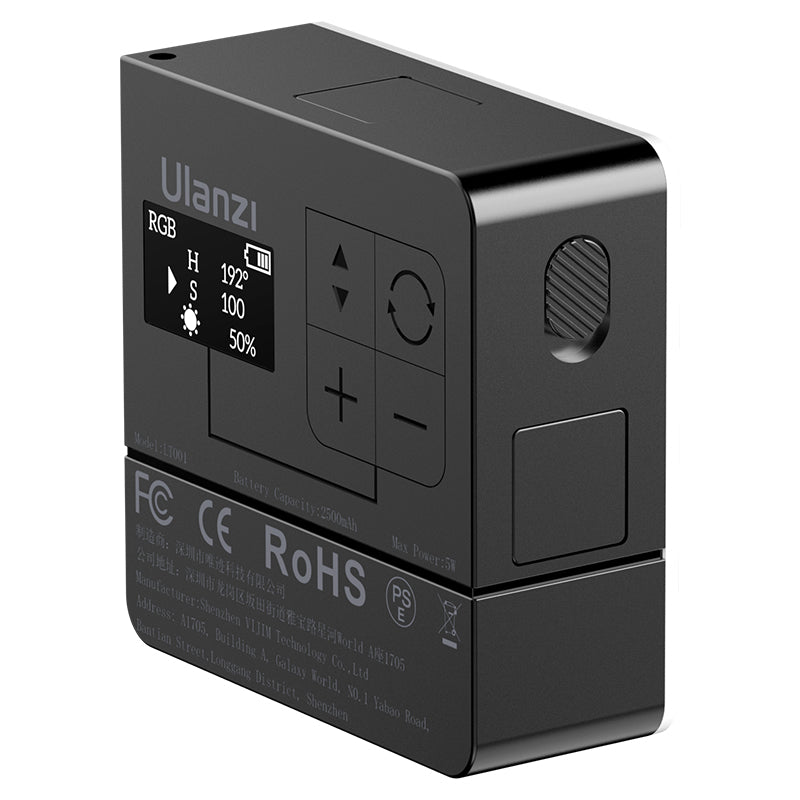 Ulanzi VL49 Pro Mini RGB videolamp - Cameralampen
