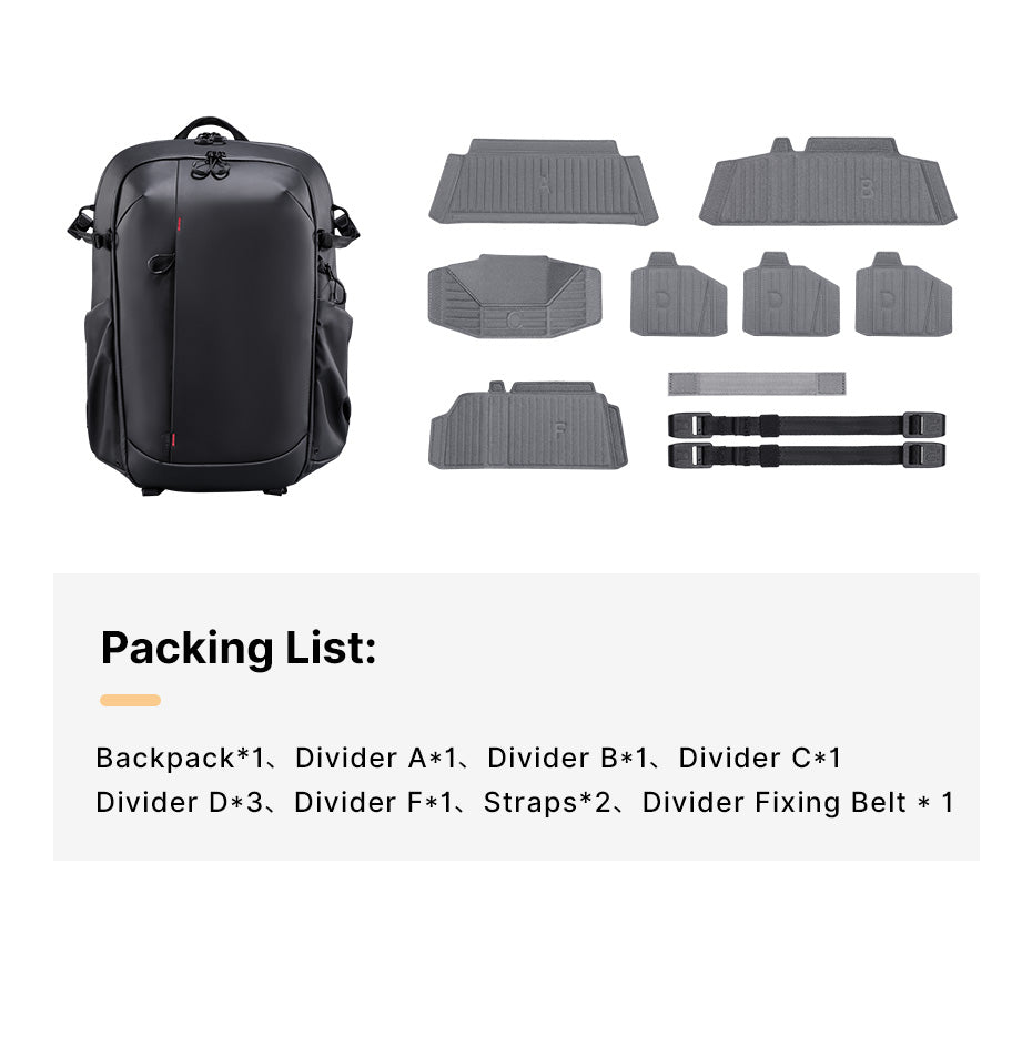 Ulanzi BP09 Camera Rugzak City Series 22 liter - Tassen