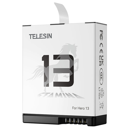 Telesin oplaadbare batterij voor GoPro 13 - 1950 mAh - GoPro Accu's en opladers