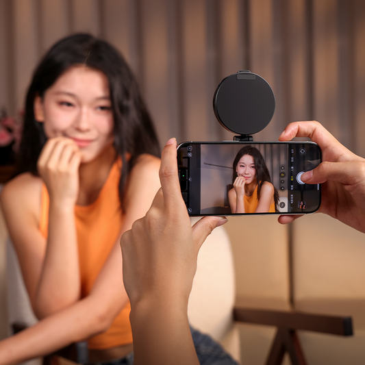 Ulanzi LM23 Smartphone Ring Light V2 met Magsafe - Zwart - Videoverlichting