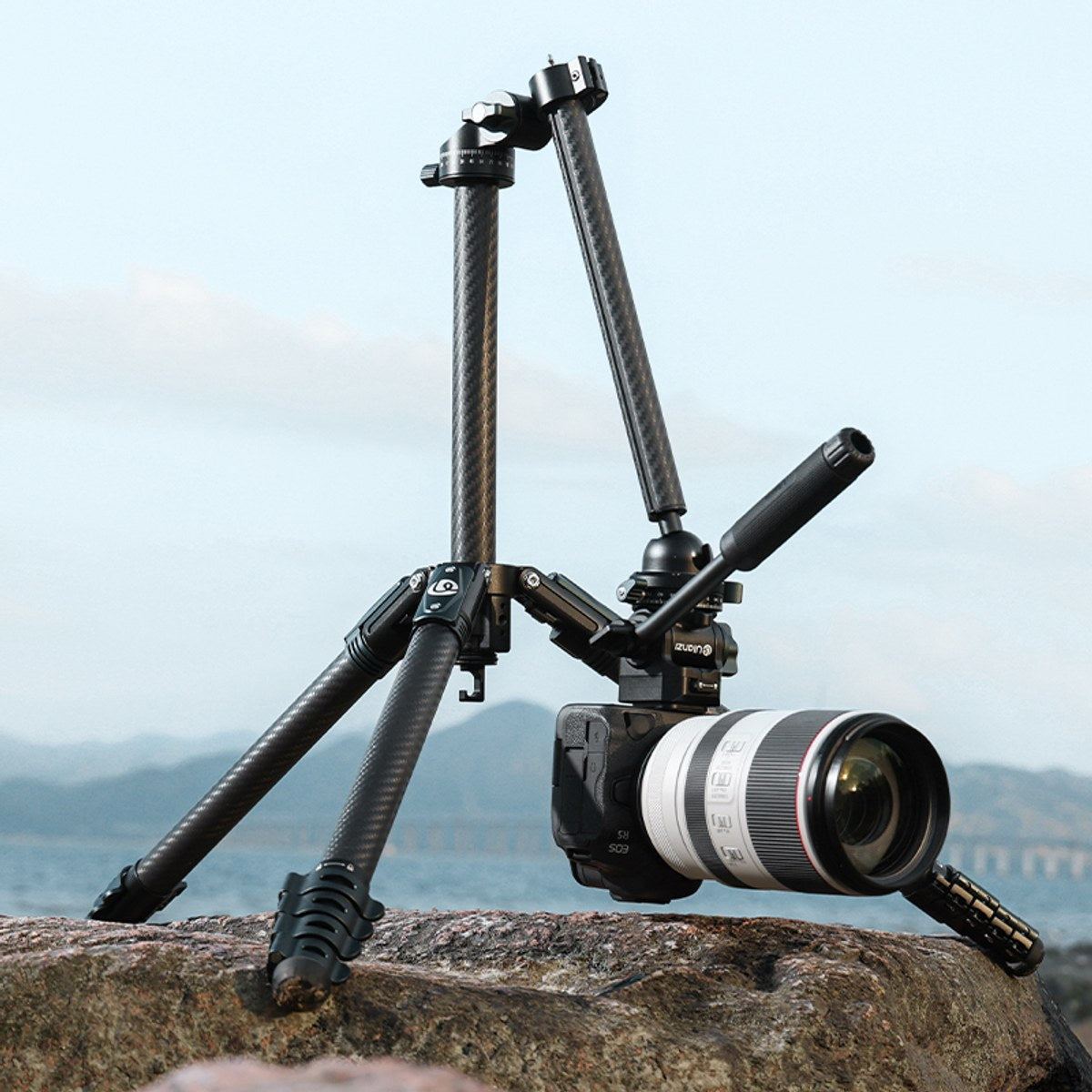 Ulanzi GlideGo JJ06 Video Tripod Carbon - Schwarz