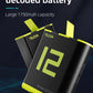 Telesin Oplaadbox met 2 batterijen voor GoPro 9/ 10 / 11 / 12 - GoPro Accu's en opladers