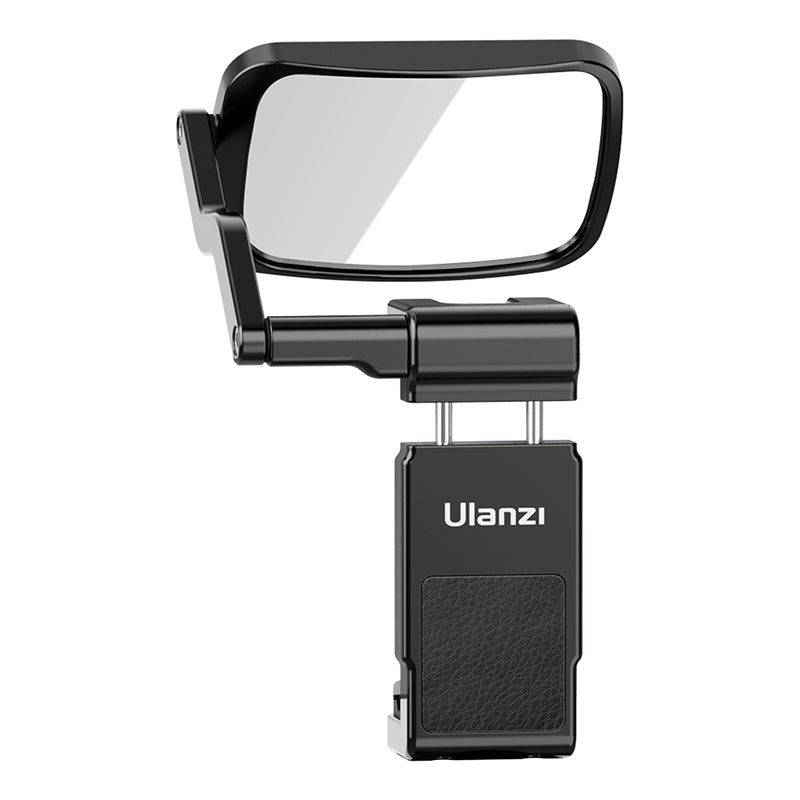 Ulanzi ST-30 Telefoonhouder voor statief met selfie/vlog spiegel - Metaal - Telefoonhouders