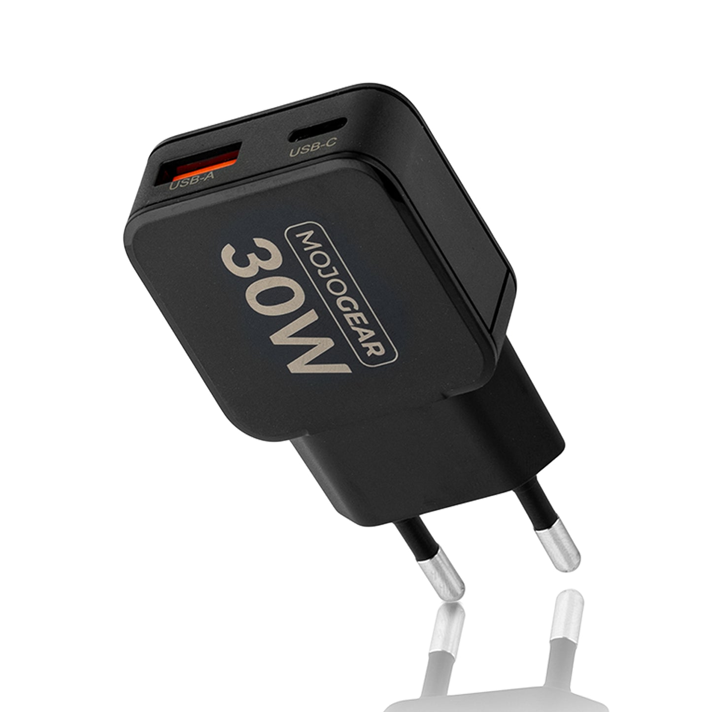 MOJOGEAR CHARGE+ Mini 30W USB-C Oplader met 2 poorten USB/USB-C - Opladers