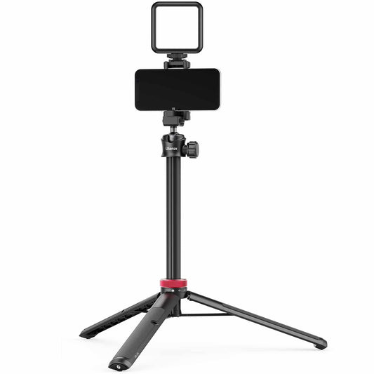 Ulanzi MT-44 Selfiestick Statief voor telefoon en camera - 146cm - Zwart - Selfiesticks