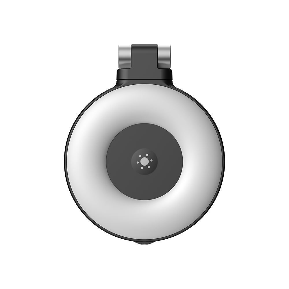 Telesin C03 drehbares MagSafe Selfie-Licht + Spiegel - Schwarz