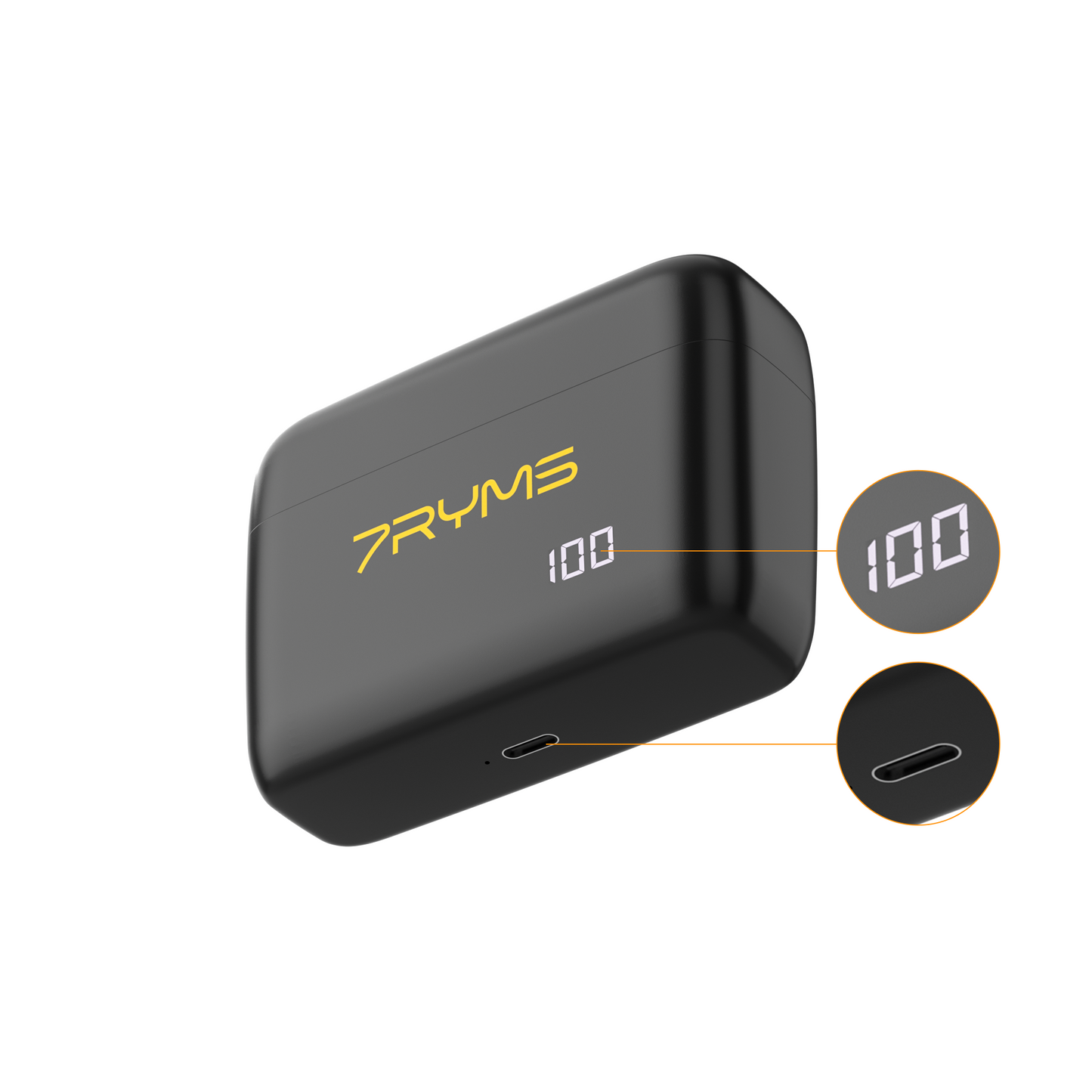 7RYMS Rimo S1(LN) 2.4G Dual-channel draadloze microfoon met Lightning aansluiting - Draadloze microfoons