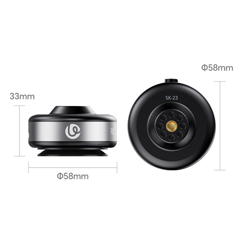 Ulanzi SK-23 Elektrischer Saugfuß mit 1/4"-Schraube