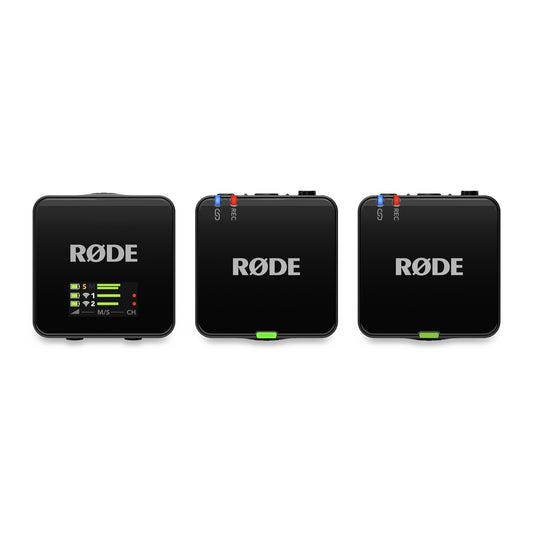RØDE Wireless GO III (Gen 3) Drahtloses Mikrofonset mit 2 Sendern