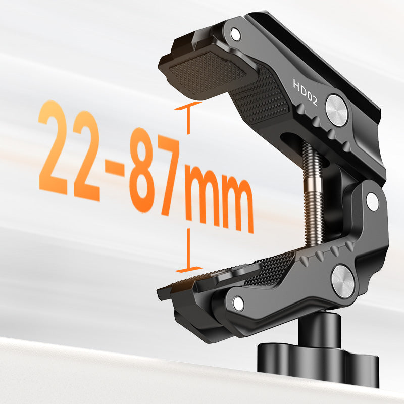Ulanzi HD02 Magic Arm Kit mit Klemme – Schwarz