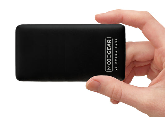 MOJOGEAR MINI XL 20.000 mAh EXTRA FAST powerbank met Apple Lightning naar USB kabel Extra Sterk - Powerbanks