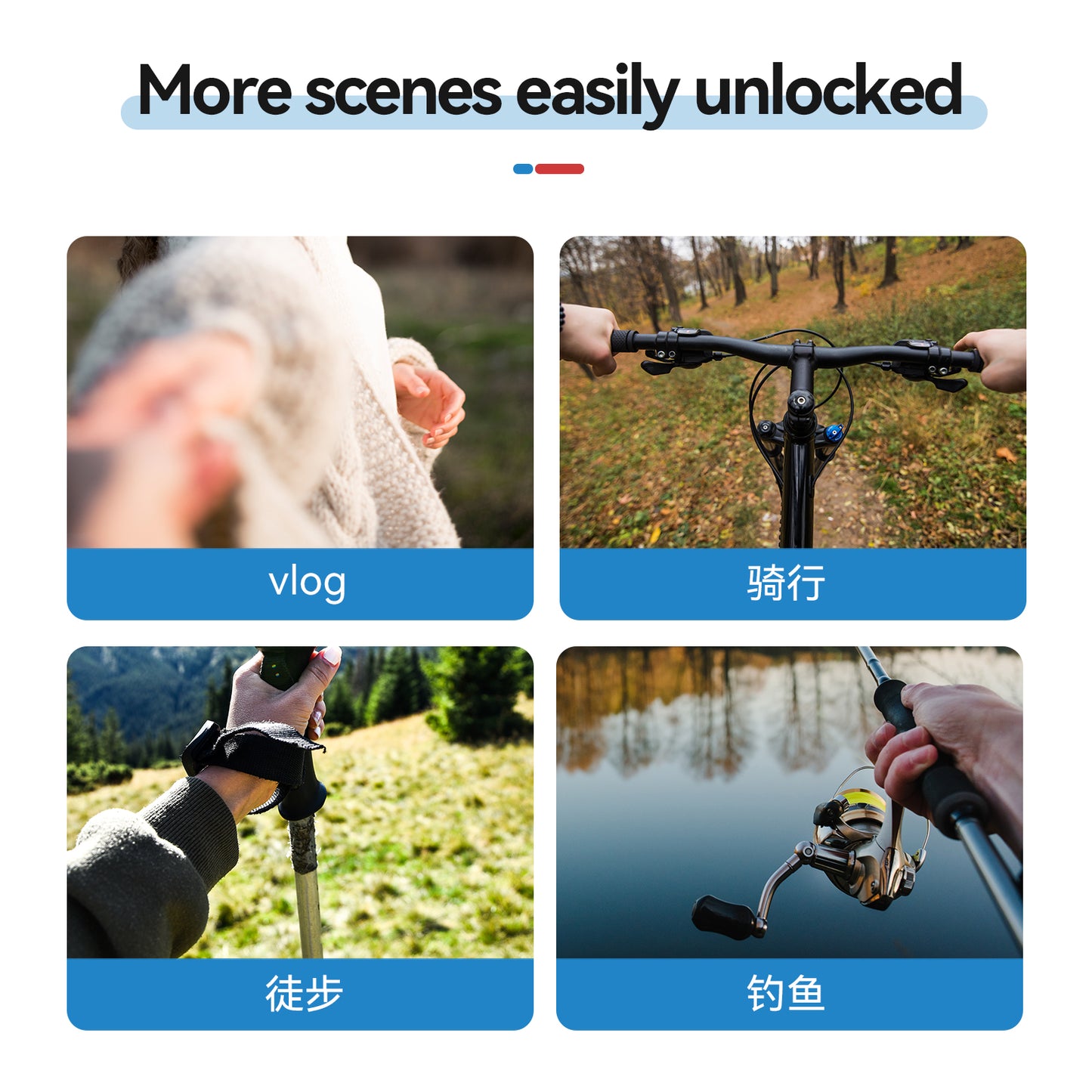 Telesin Halsbandhalterung mit Schnellverschluss für GoPro/Actioncam