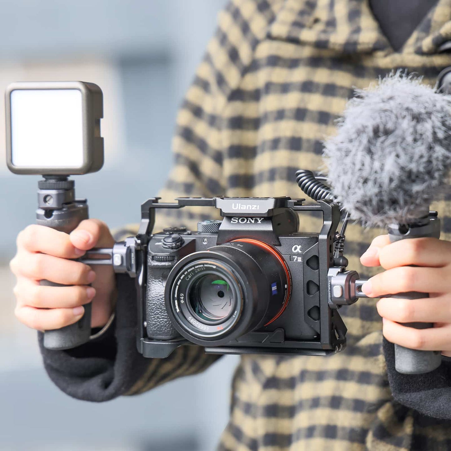 Ulanzi metalen cage voor Sony A7 III, A7 Mark IV en A7R III - Camera cages