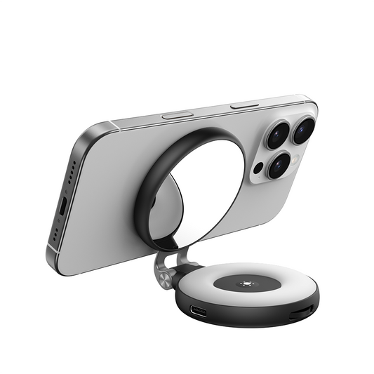 Telesin C03 MagSafe Selfie Light met spiegel – Zwart - Videoverlichting