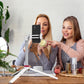 Ulanzi MT-44 Selfie-Stick-Stativ für Smartphone und Kamera – 146 cm – Weiß