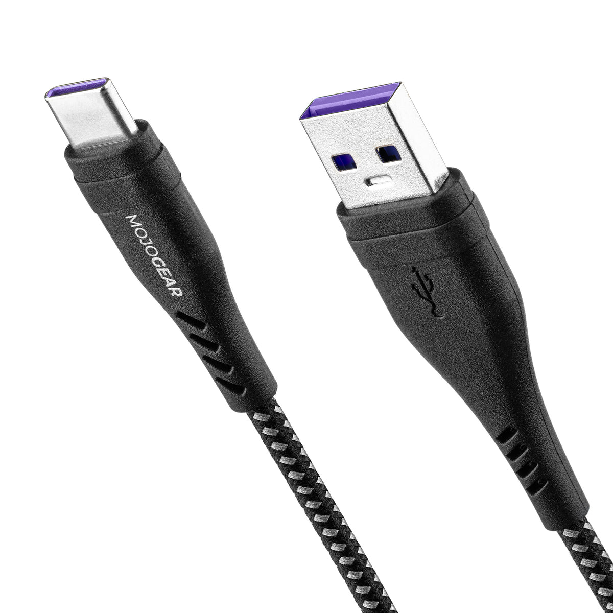 MOJOGEAR CHARGE+ 140 Watt oplader met USB naar USB-C kabel 3 meter - Opladers