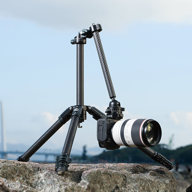 Ulanzi GlideGo JJ05 Carbon-Fotostativ mit neigbarem Arm