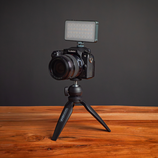 Mini-statief vlog KIT: tafelstatief & premium telefoonhouder - Ministatieven