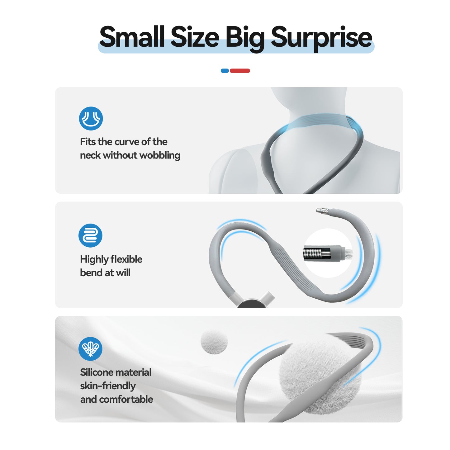 Telesin Nackenhalterung mit Schnellverschluss für GoPro - Extra Groß