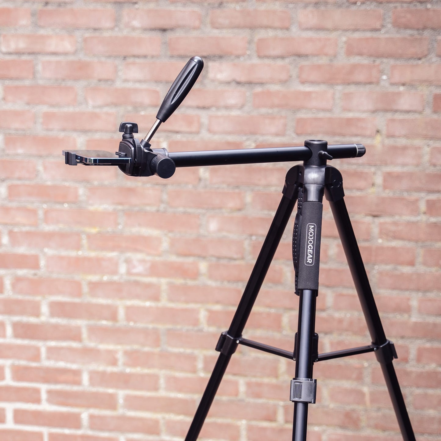 MOJOGEAR 179 cm 3-in-1-Kamera- und Telefonstativ: Dreibein, Einbeinstativ und horizontaler Arm