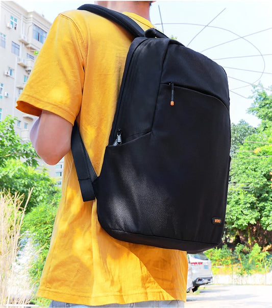 WiWu Pilot - Sac à dos pour ordinateur portable et accessoires - Noir - Rugzakken