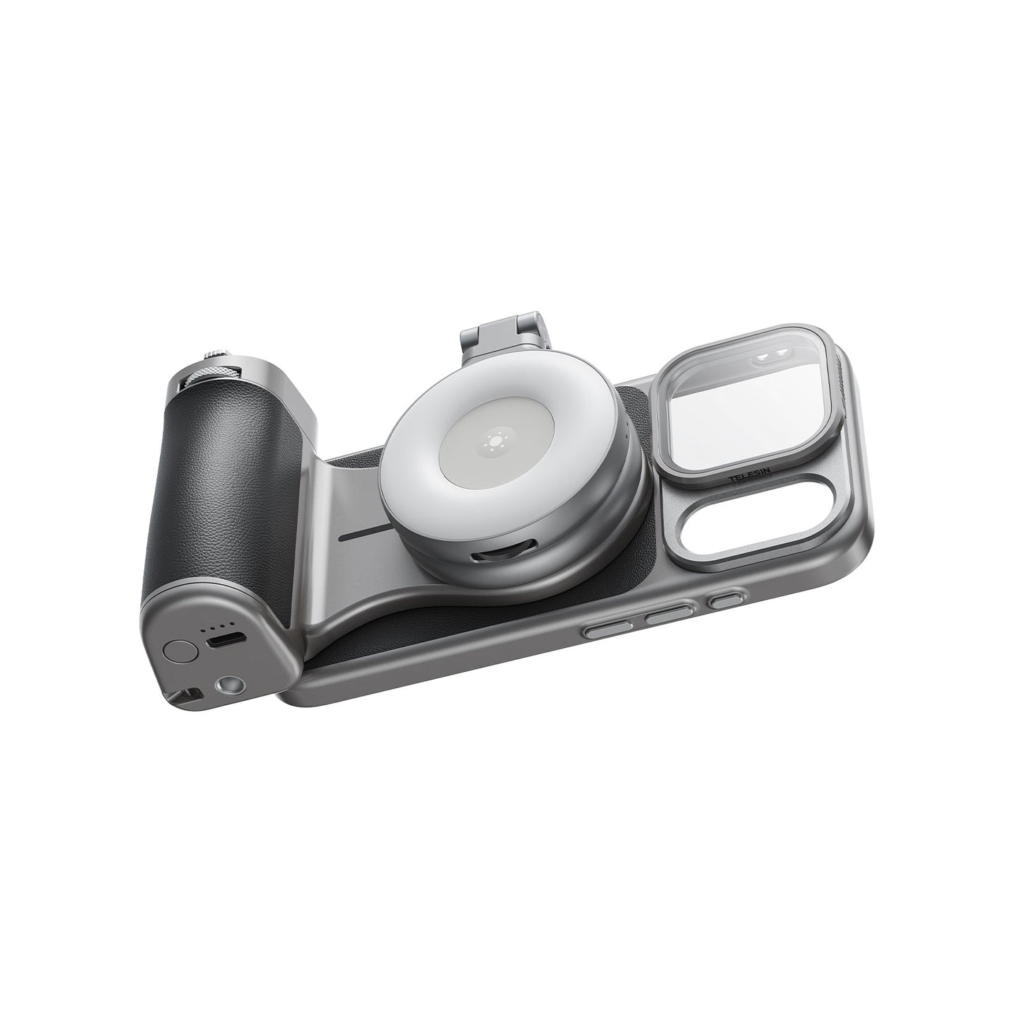 Telesin Master Grip V2 voor iPhone 17 Pro - Creator Combo met lamp en filter - Handgrips