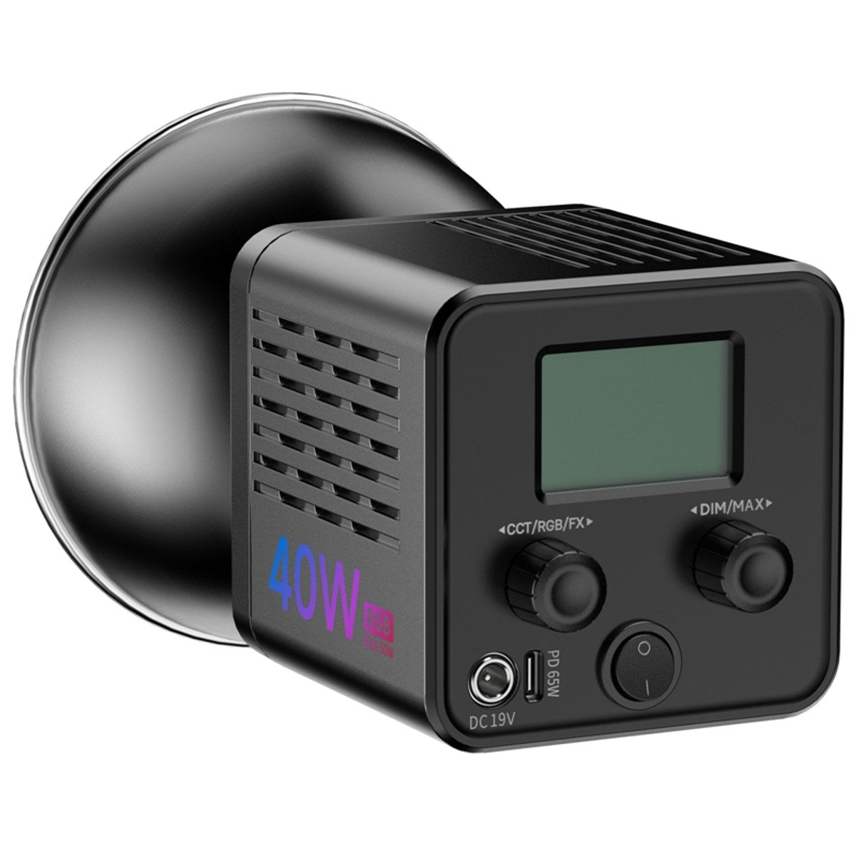 Ulanzi 40WRGB COB-Lampe RGB mit eingebautem Akku