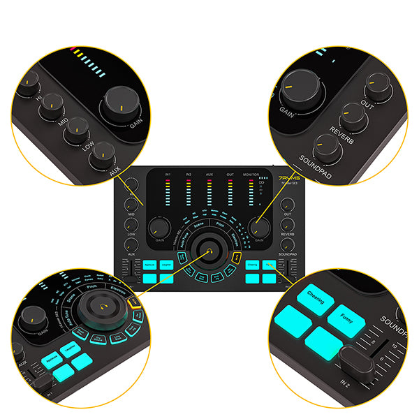 7RYMS Podcast Kit Solo - Caster, microfoon, koptelefoon - Microfoonaccessoires