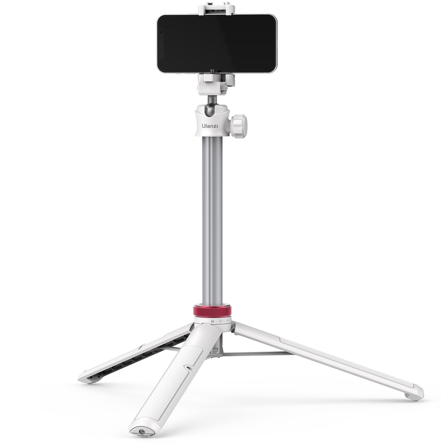 Ulanzi MT-44 Selfie-Stick-Stativ für Smartphone und Kamera – 146 cm – Weiß