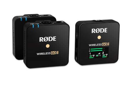 RØDE Wireless GO II draadloze microfoon-set met 2 zenders - Draadloze microfoons