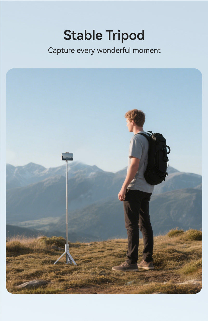 Telesin P1-TSS-001 Selfiestick Stativ - Weiß