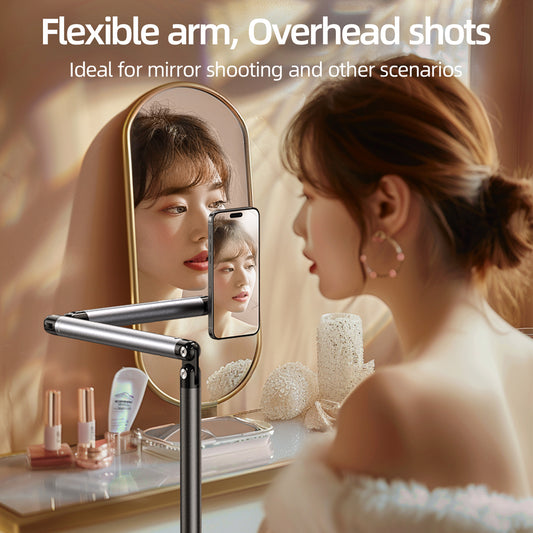 Telesin Live Streaming Floor Stand met MagSafe - Vaste statieven