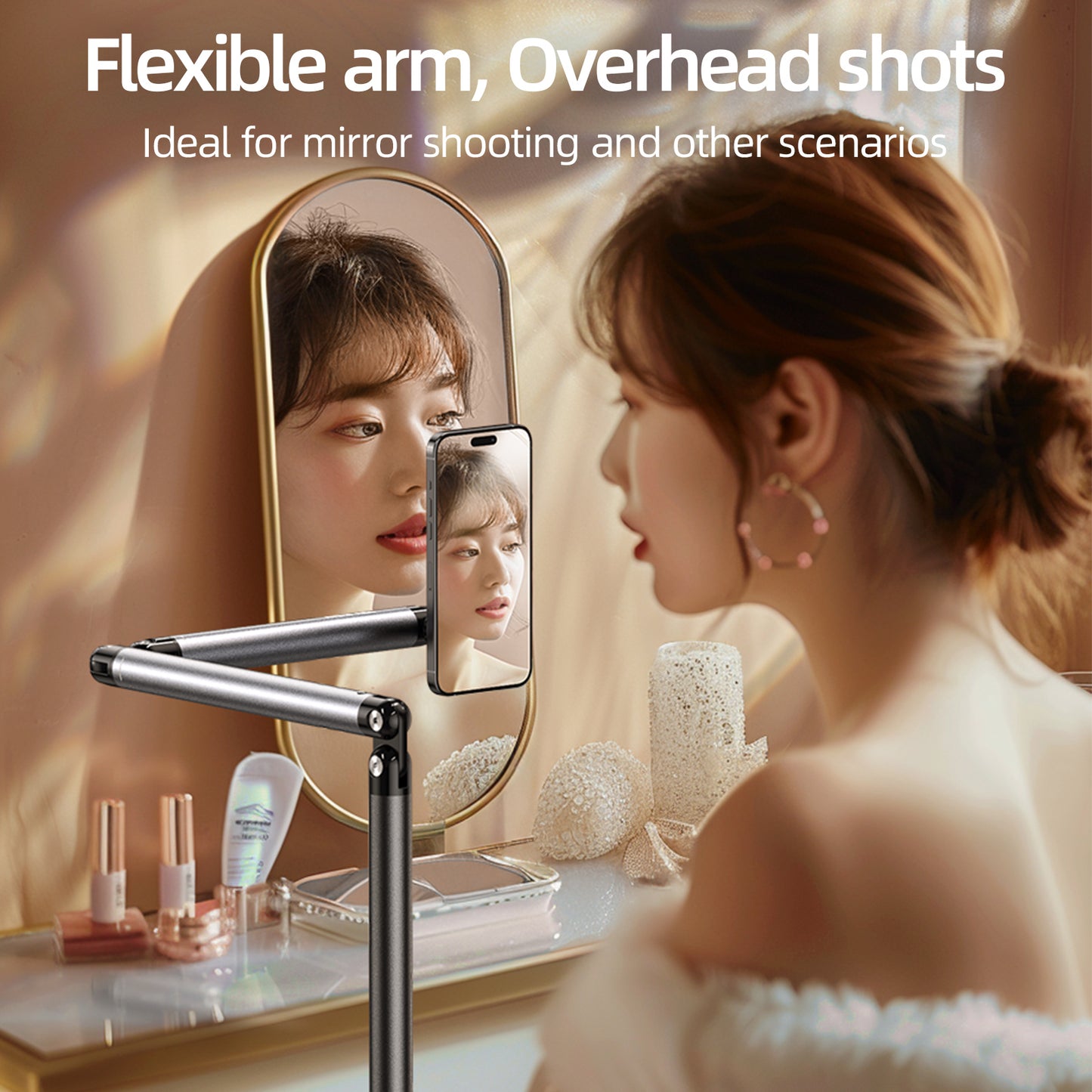 Telesin Live-Streaming Bodenstativ mit MagSafe