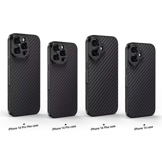MOJOGEAR 17mm lens case voor iPhone 16 Plus - Carbon - Overige producten