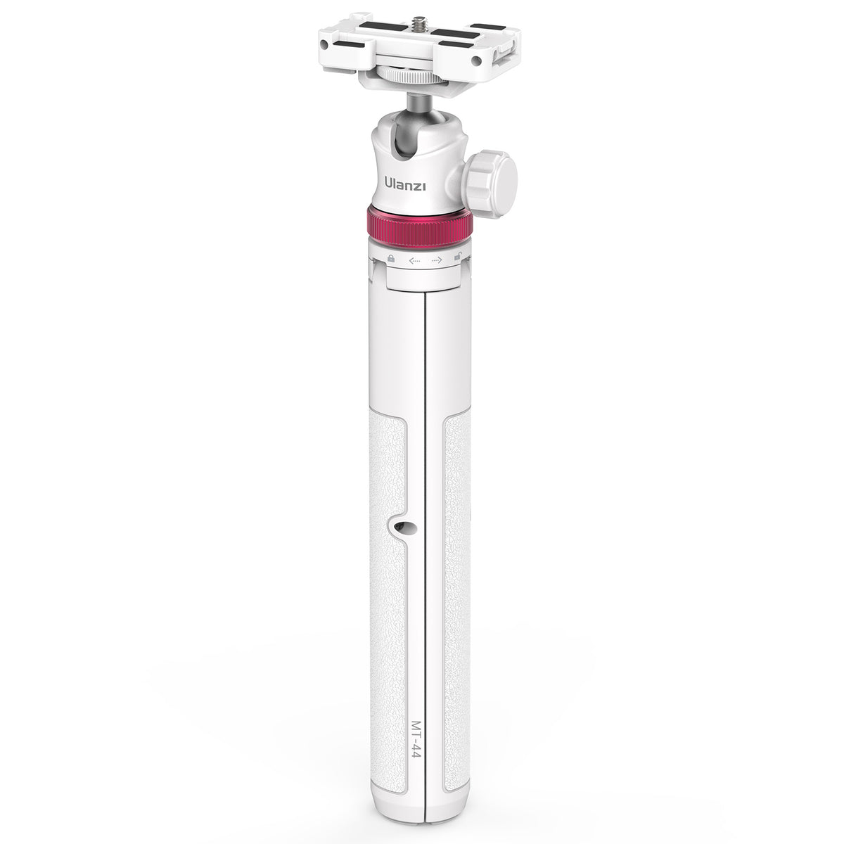Ulanzi MT-44 Selfie-Stick-Stativ für Smartphone und Kamera – 146 cm – Weiß