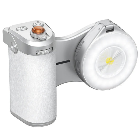 Telesin magnetische flitser & ringlamp voor smartphone met MagSafe - Titanium - Ringlampen