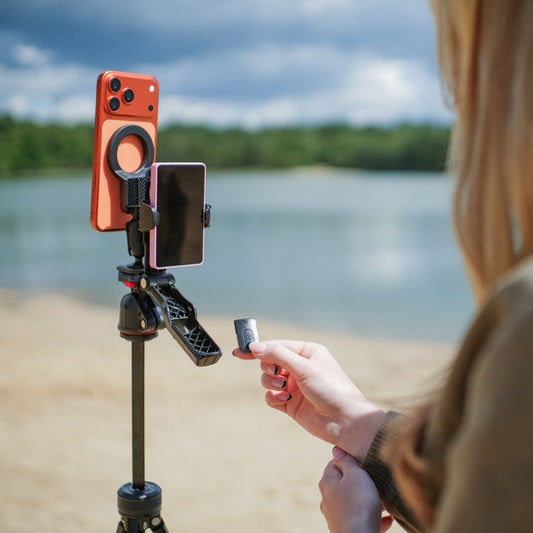 MOJOGEAR VS2 Selfie Vlog Monitor voor iPhone en Android - Wit - Overige producten