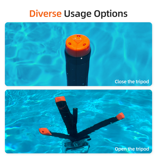 Telesin Floating Selfiestick Statief & bobber voor Actioncam -