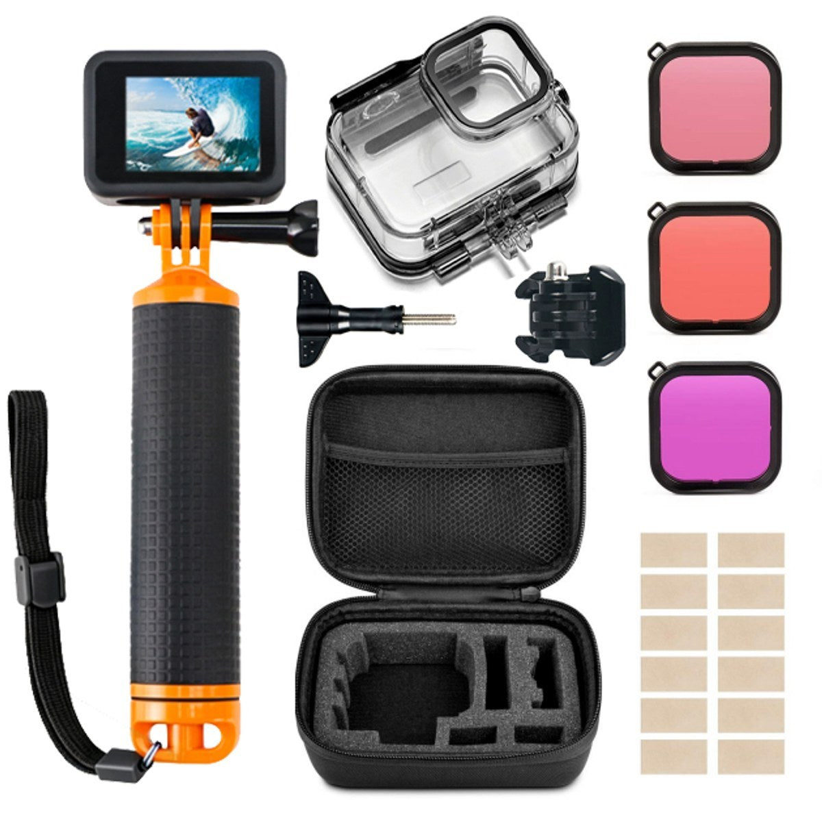 MOJOGEAR Diving Kit für GoPro 13 - Schwarz