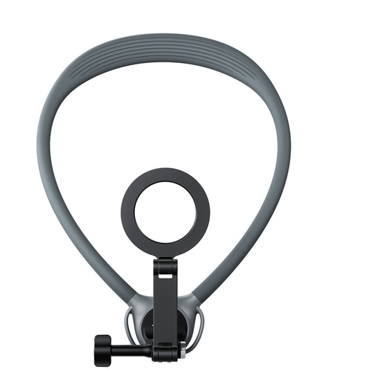 Telesin 360° Halsbandhalterung Kombi - für GoPro & Smartphone - Grau