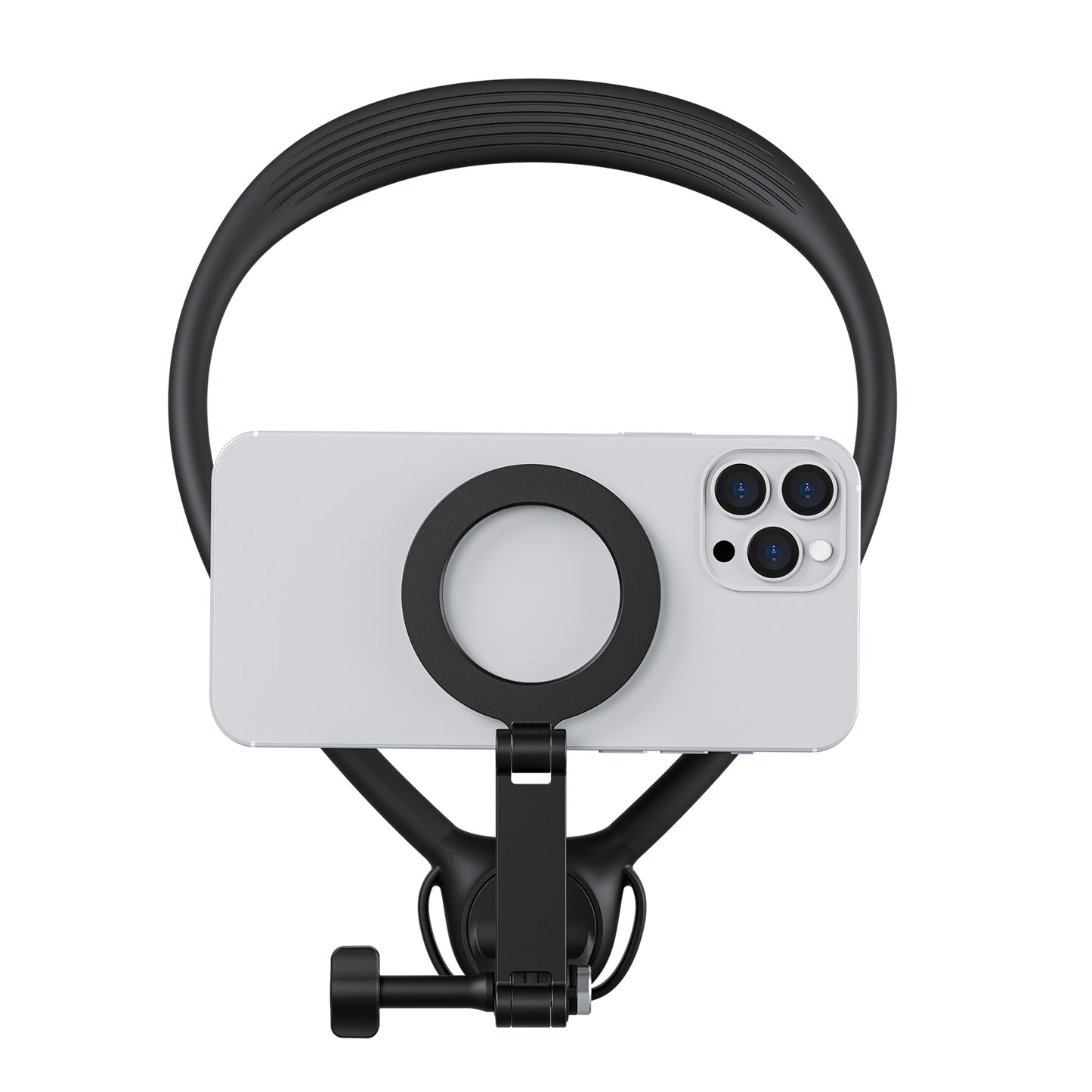 Telesin Nackenhalterung 360º Combo - GoPro & Smartphone - Schwarz