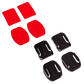 MOJOGEAR Action Camera Mount set Zelfklevend (recht+gebogen) - GoPro-accessoires