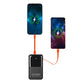 MOJOGEAR XL ALL-IN-1 Powerbank 20.000 mAh met ingebouwde Lightning en USB-C kabels - Powerbanks